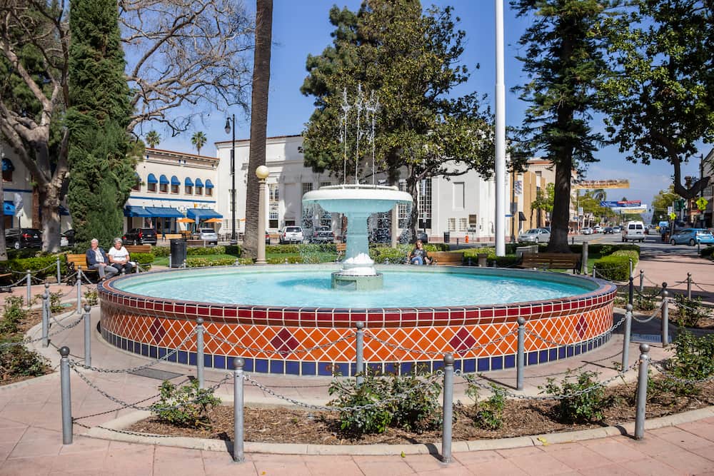 Fountain at the Orange Circle